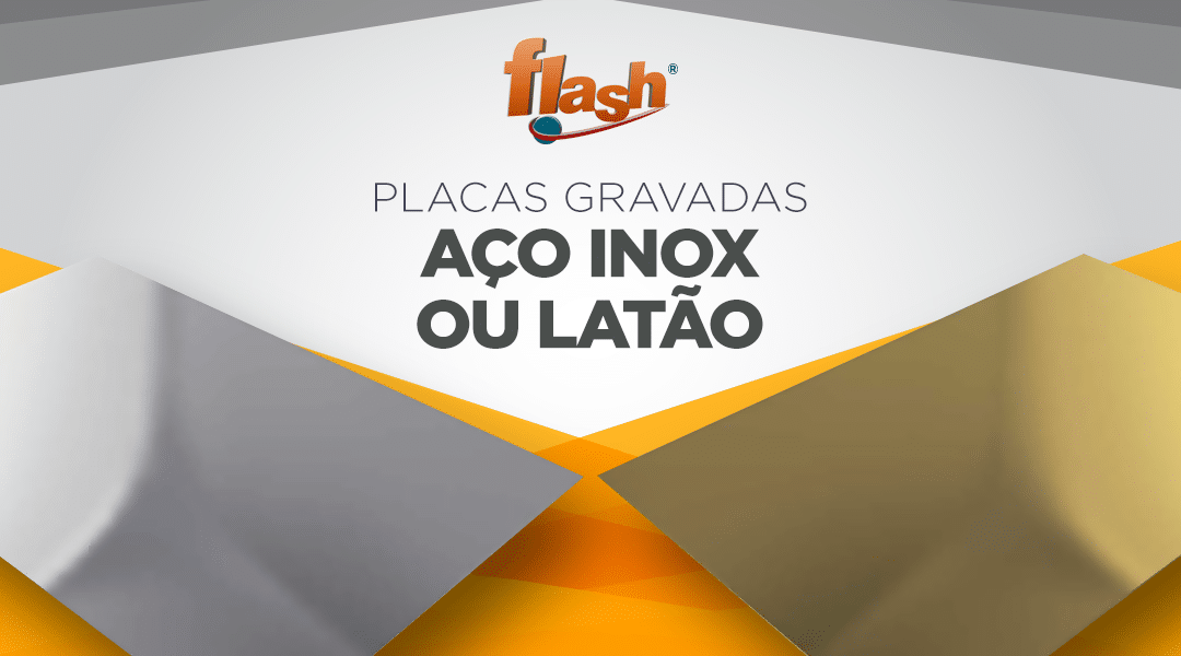 Leia mais sobre o artigo Placa de aço inox ou latão