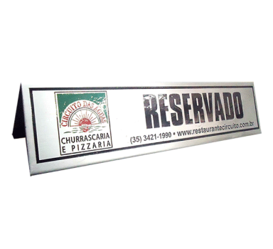 prisma-de-mesa, placa-de-mesa, placa-de-identificacao